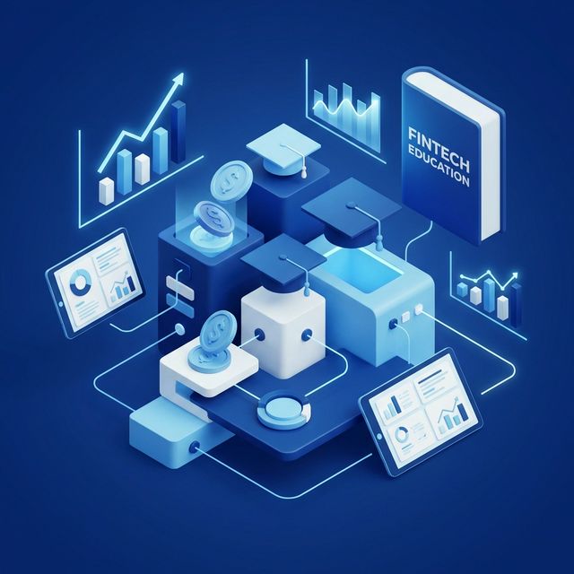 Escolar Finanzas Dashboard Illustration